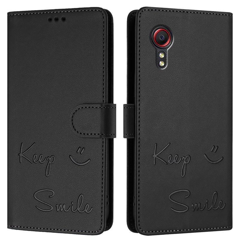 Для Samsung Galaxy Xcover 5 Чехол Флип-чехол на Для Samsung Xcover5 Классический Телефон Кошелек Кожаные Чехлы SM-G525F Карта Задняя Крышка
