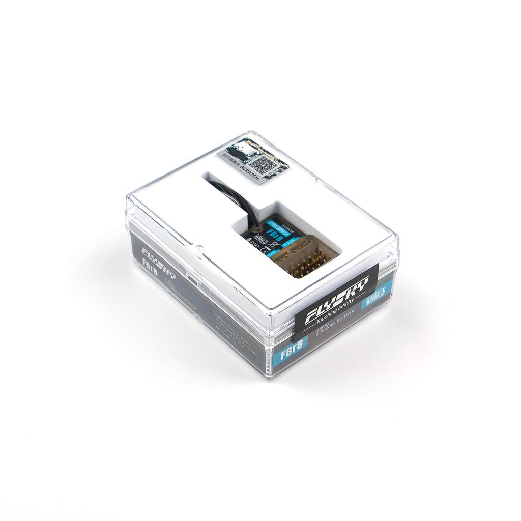 Flysky FBr8 2.4GHz 8CH Receiver AFHDS 3 System Supports Single Bidirectional PWM/PPM/i-BUS2/S.BUS/i-BUS PPX7 Waterproof for Remote Contro