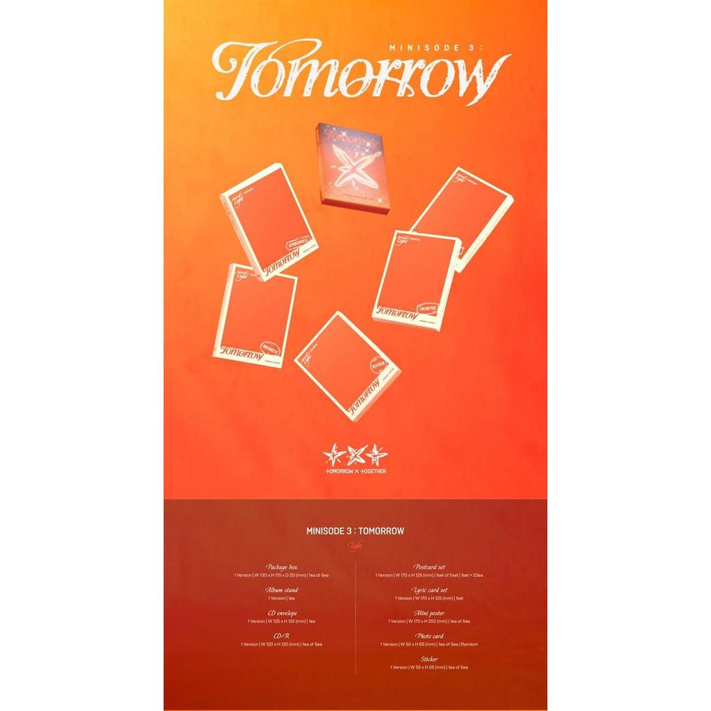 TXT мини-эпизод 3: ЗАВТРА (Легкая версия) (Магазин Weverse)