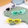 Trendy Cat Eye Sunglasses for Kids – Light Tint, Stylish European & American Fashion