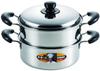Chen Kenichi IH200V Compatible Two-Tier Steamer, 22cm, CK-072R