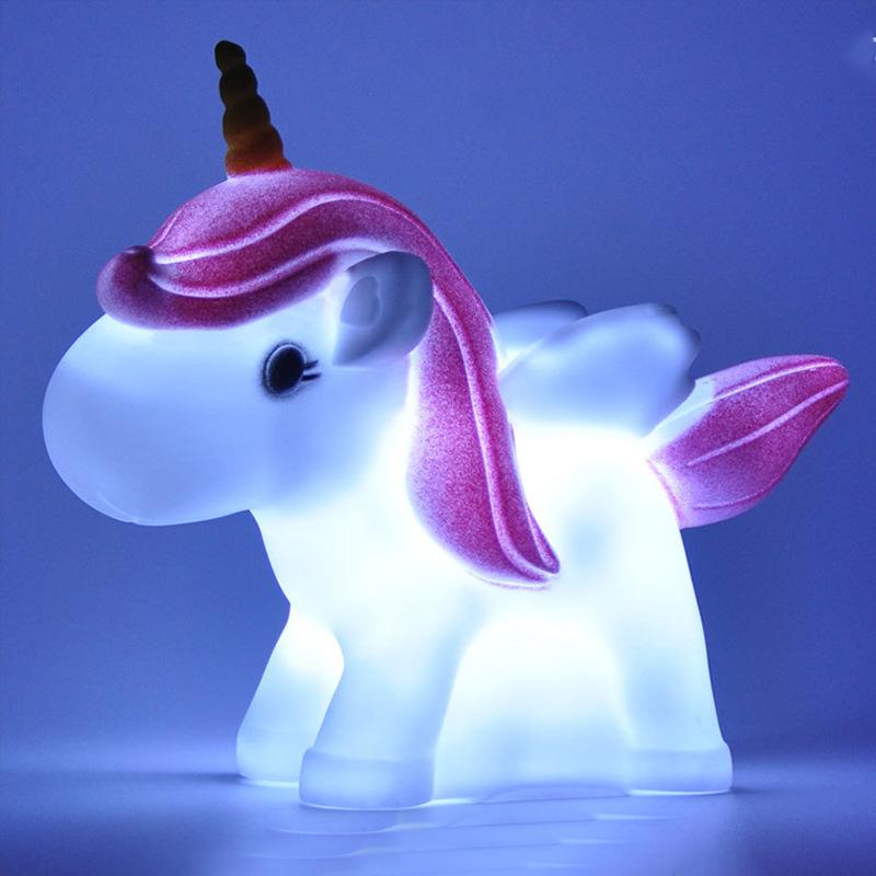 Led Night Light Cute Gift Table Lamp White Creative Desk Minimalist Battery Switch For Home Decoration Lamps Restaurant