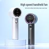 High-Speed Outdoor Handheld USB Fan: Portable, Rechargeable, Mini Hurricane Turbo.