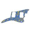 Blue Yellow Electric Guitar Pickguard Fashionable Wear Proof Scratch Resistant Guitar Pickguard Replacement