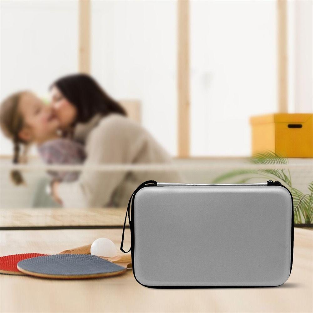 EVA Table Tennis Paddle Case Hard Table Tennis Bat Bag Table Tennis Racket Case Sports Racket Bag