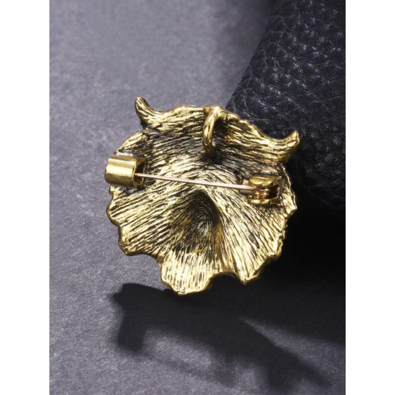 Retro Style Tiger Chinese Dragon Angel Brooch Badge