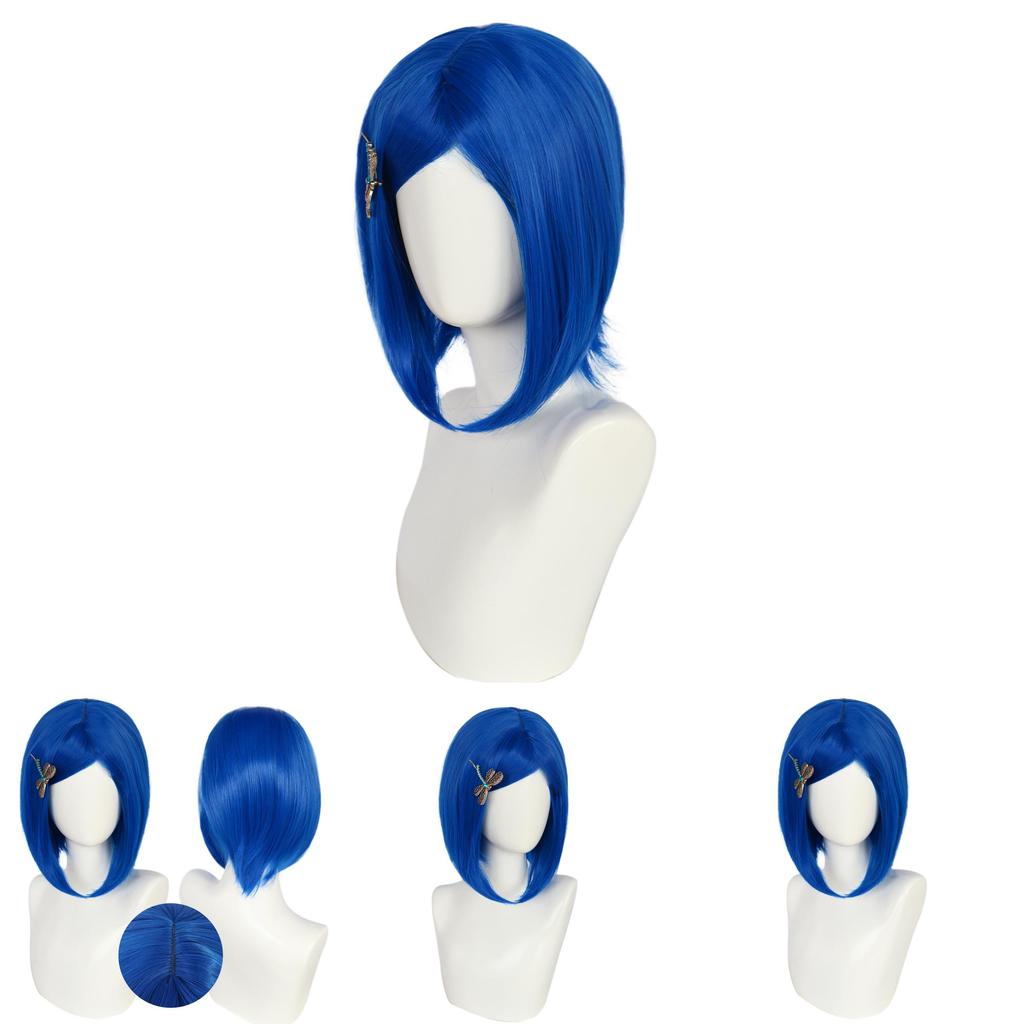 Coraline The Secret Door Cosplay Wig With Hightemperature Silk For Role Play And Costume Parties