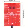 Laser Target Magnetic Floor Target Plate with Bracket, Standard Accessory Suitable for Beam Laser Level, Enhanced Laser Line