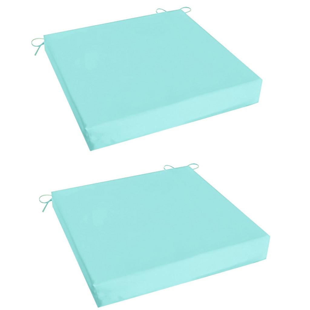 Подушки для уличных стульев : & Устойчивая к выцветанию подушка для сиденья для садовой мебели-18,5 X 16 X 3 дюйма подушки для стула на молнии подушка для садовой мебели для замены