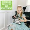 Hadley Designs Certificate Of Achievement Awards - 25 Student Award Certificates For Kids, 8x10 Blank Award Certificate Paper, Preschool &