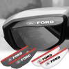 2Pcs Car Rear View Side Mirror Rain Board Eyebrow Guard Sun Visor For Focus Mk3 Fiesta Ranger Fusion Mondeo Mustang Fusion Kuga Ecosport
