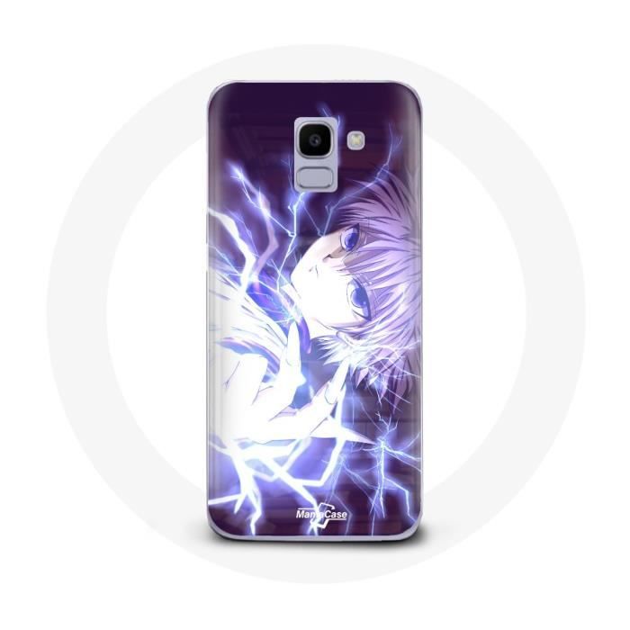 Case for Samsung Galaxy A8 2018 Killua Zoldyck Hunter X Hunter Manga Anime