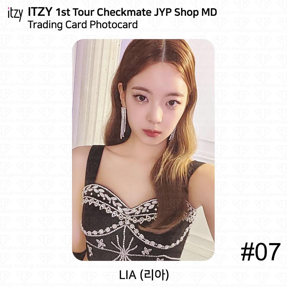 ITZY 1st Tour Checkmate Official MD Trading Card Photocard JYP SHOP KPOP K-POP