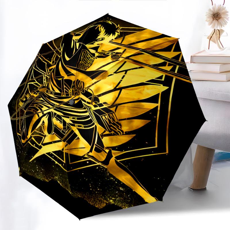 Recon Corps: Wings Valor Folding umbrella Suitable for all seasons 8 paraphenoid bones travel Sun umbrella Umbrella