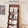 Floor-Standing Bookshelf & Magazine Display Rack
