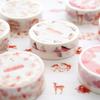 1 рулон Кавайная Маскировочная Лента Ваcи с Мини-Узорами Креативный Коллаж DIY Junk Journal Материал для Скрапбукинга Милые Канцелярские Наклейки