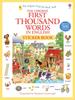 Книга First Thousand Words In English Sticker Book