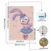 DIY Diamond Painting A Cute Little Rabbit Cross Stitch Kit Mosaic Art Diamond Painting Full Circle Diamond Home Decoration