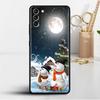 Мультяшный снеговик Рождественский мягкий чехол для Samsung Galaxy S22 S20 FE S21 S10 S9 Plus S8 Note 20 Ultra 10 Lite чехол для телефона