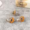 5Pcs Electric Guitar Input Jack For Electric Guitar Bass Guitar 1/4"" (6.35Mm) 6.5Mm Mono Jack Socket Nut & Washer
