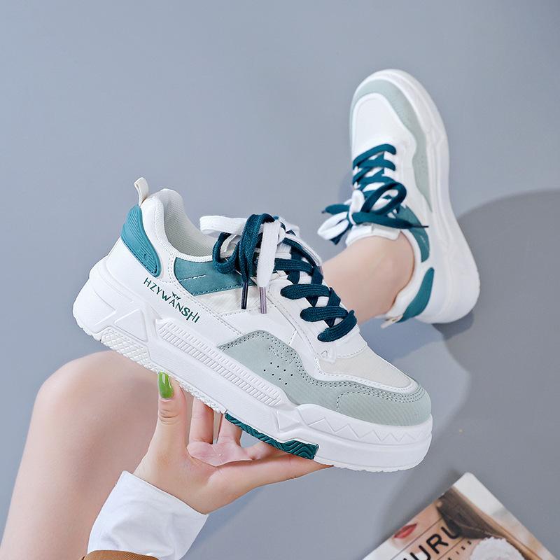 Little white shoes women 2025 spring and autumn new student Internet celebrity sports board shoes street shooting versatile casual shoes women ZY1620