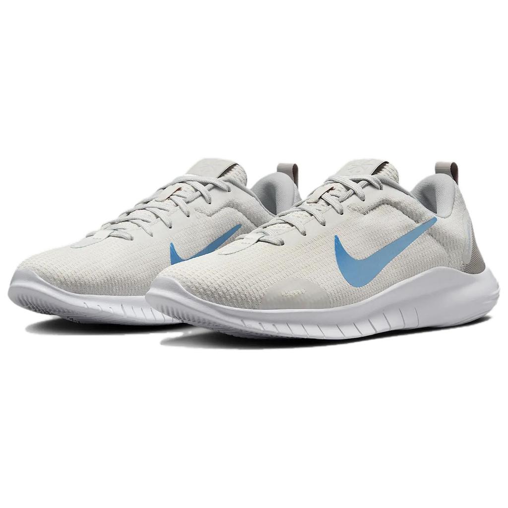 Nike Кроссовки женские Flex Experience Run 12 Photon Dust Psychic Blue серые светло-дымчато-серые белые DV0746-007