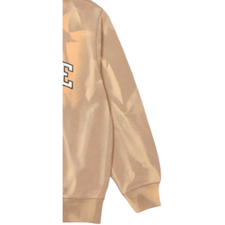Palace Спортивная толстовка с круглым вырезом и надписью Try-Dye, унисекс, бежевая толстовка P20CS014