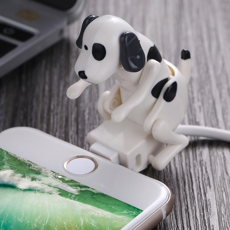 VAORLO Cute 'Sports' Dog Charging Cable For Micro Type-C IOS Support Data Transmission High Quality USB Fast Charge Cable