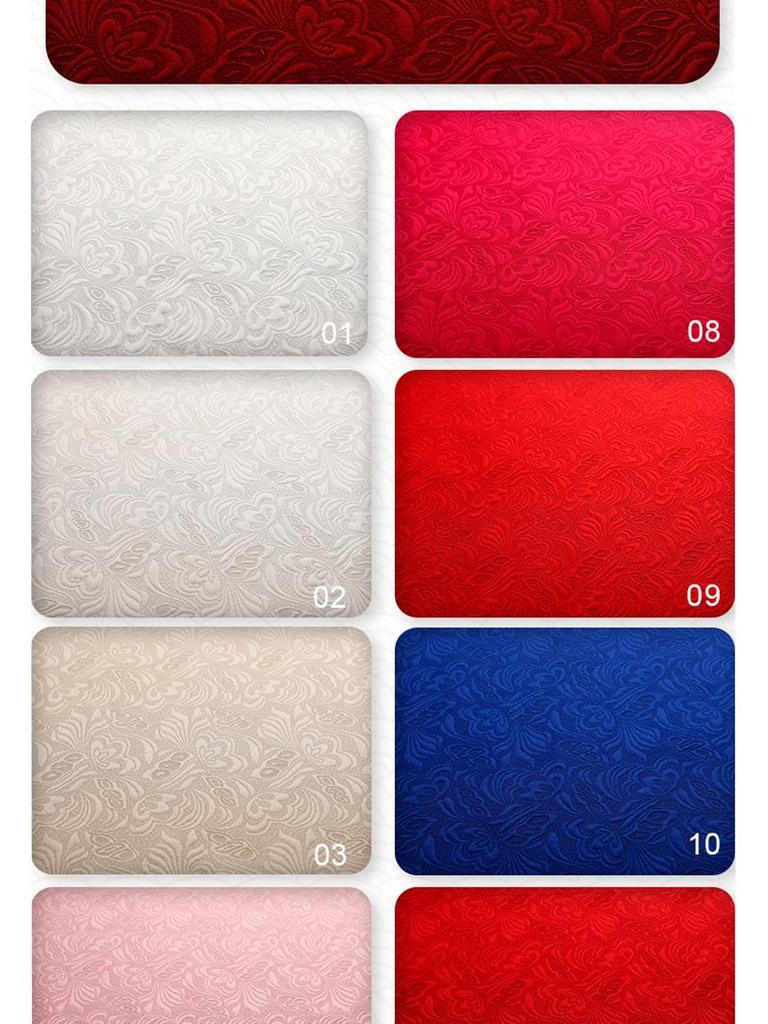 Embossed Butterfly Jacquard Fabric for Autumn/Winter Dresses, Cheongsams, Capes, and Shoes