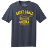 Улица. Louis Arena 1929 Хоккейная футболка TRI-BLENDSt. Унисекс Футболка Louis Blues
