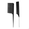 Wide & Fine Salon Weaving Highlighting Foiling Hair Comb Black