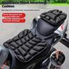 2pcs/set Motorcycle Fit for Seat Pad 3D Comfort Gel Cushion Fit for Seat Breathable Universal Shock Absorbing Fit for Seat Cover
