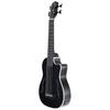 KALA UBass Journeyman Ukulele Bass, Mahogany Body, Roundwound Strings, Black, UBASS-JYMNBKFS-20_06, Successor To the UBASS-JYMN-BK-FS (Case Included)