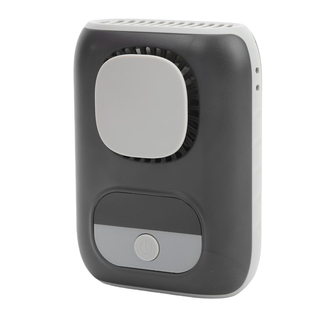 Персональный поясной вентилятор 4000 мАч, перезаряжаемый подвесной шейный вентилятор с 5 скоростями, бесщеточным двигателем для кемпинга, улицы, стройплощадки