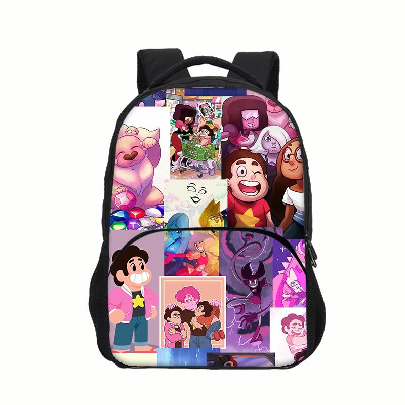 Стивен 3D Печать Школьный Рюкзак Школьные Сумки для Мальчиков Девочек Мультяшный Аниме Игра Детские Сумки для Школы, Лучший Подарок Вселенная