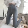 Extra Thick Lamb Wool Pure Cotton Leggings for Women's Outer Wear Winter Velvet Thickened Large Size High Waist Belly Thermal Pants
