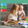 Electric Mosaic 3d Drill Puzzle Toy Kids Building Blocks Assembly Model Set Gift