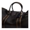 Coach Compass 45 Zipper Closure Detachable Shoulder Strap Leather Tote Bag Large Unisex tote bag Dark-Brown CES35-Y4B