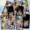 Чехол для телефона Samsung Galaxy S25 S24 S23 iPhone 16 15 Xiaomi Redmi Note 14 13 12 16E X 11 Pro Max OPPO Moto Huawei Cartoon Seven Deadly Sins Meliodas
