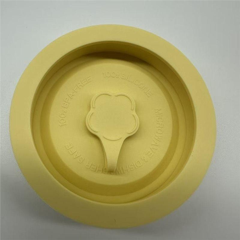 J1UL1N 1Set/4Pcs Cup Lids Leak-Proof Cup Lids Silicone Cup Lids Masons Jar Lids Reversible Cup Lids Silicone Cup Lids