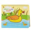 Baby Bath Plastic Book Tear Proof Infant Shower Toy Early Education Toys for Bath Time(duck)