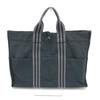 HERMES Fourre Tout tote MM Bag Tote Bag Canvas Black