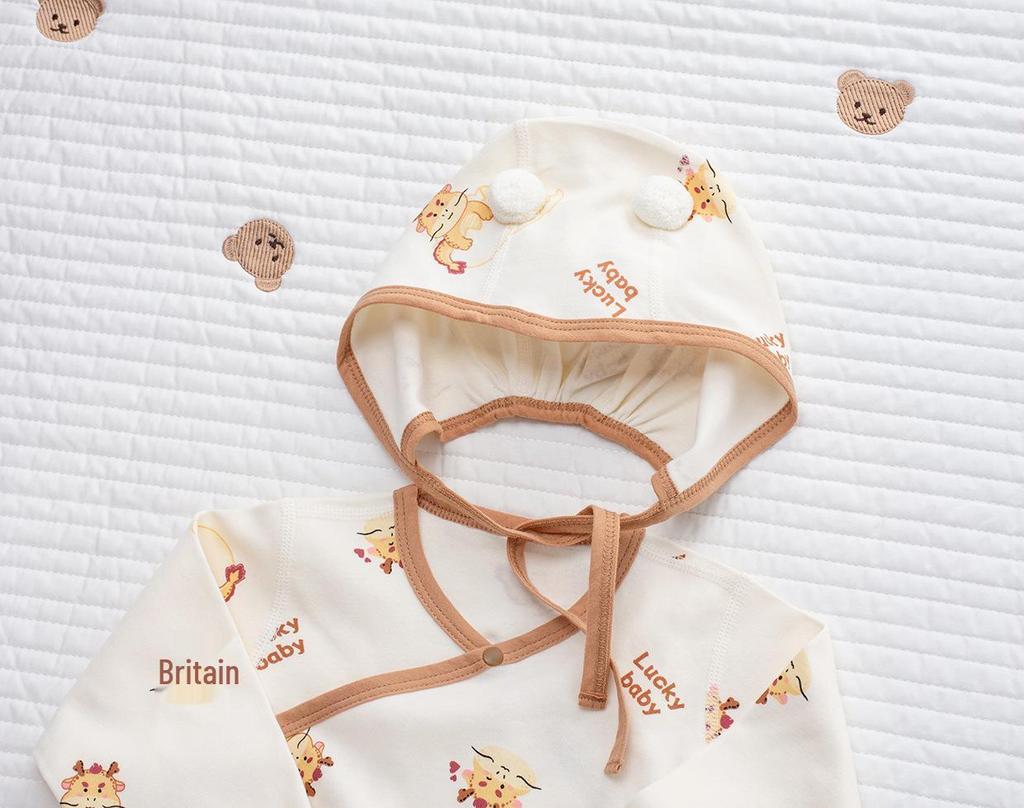 Шапочка без косточек для новорожденного 0-3 месяцев - Сезон весна-осень