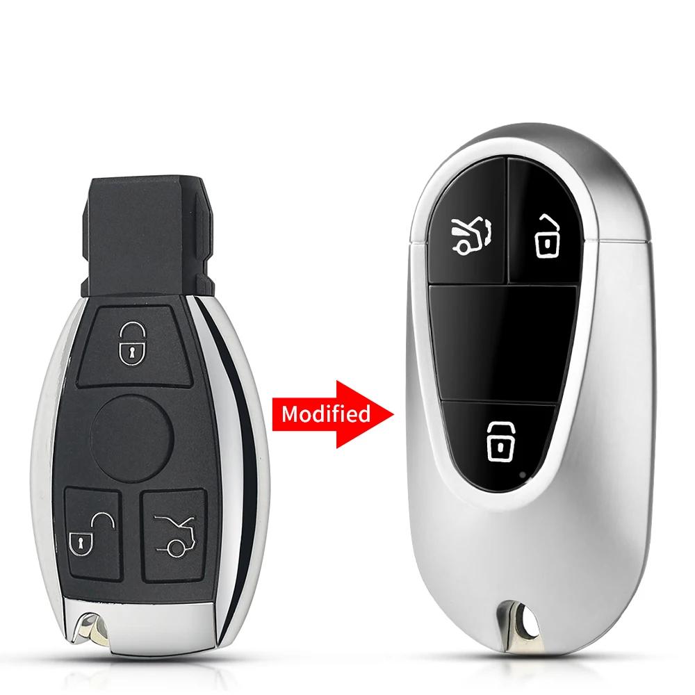 Для Mercedes Benz W205 W203 W204 W210 W211 W212 A B E S G Класс Ключ Glc Cla Amg Bga Nec 2000+ Год Модифицированный Автомобильный Чехол для Ключа