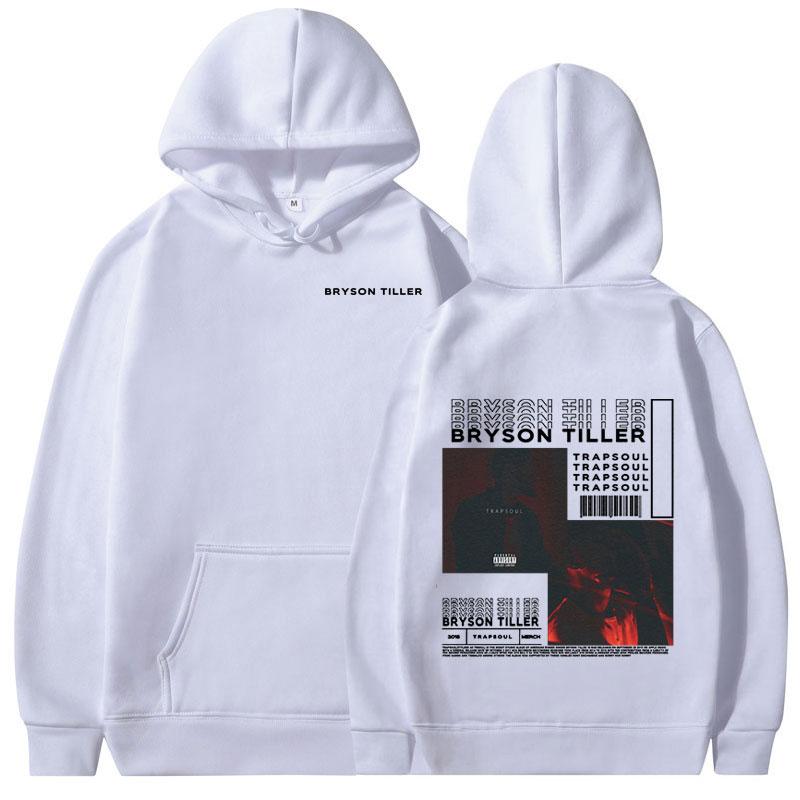 Rapper Bryson Tiller Trapsoul Music Album Hoodies Men Women Hip Hop Vintage Oversized Sweatshirts Casual Long Sleeve Pullovers