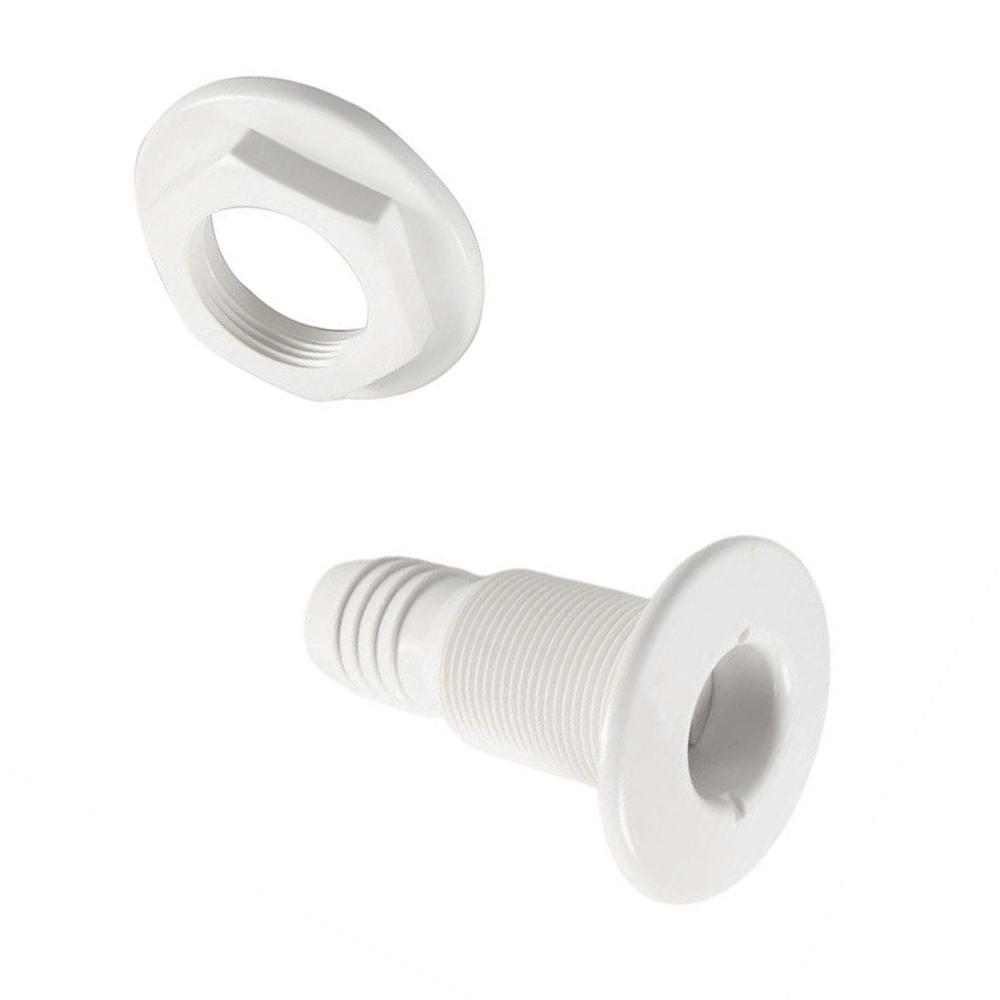 1 set Flexible Bilge Pump Hose Installation Kit 3/4-Inch Diameter 6.6 FT for Boats with 2 Clamps and Thru-Hull Fitting