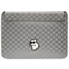 Karl Lagerfeld Sleeve Klcs14Sakhpcg 14 Silver/Silver Saffiano Monogram Choupette
