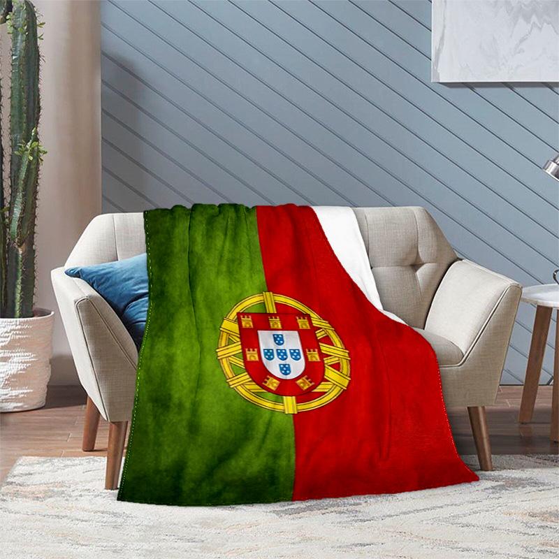 1PC Football pattern blanket, all season lightweight home office outdoor nap multifunctional blanket