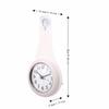 White Pink Blue Shower Clock Plastic Anti-Fog Clock Hanging Bathroom Clock  Bathroom Kitchen Shower