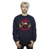 Netflix Mens Stranger Things Hellfire Christmas Sweatshirt